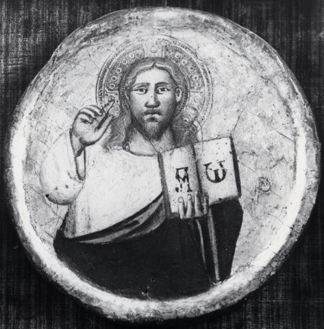 Studio Fotografico Gulliver — Lorenzo di Niccolò - sec. XIV/ XV - Cristo Redentore benedicente — insieme